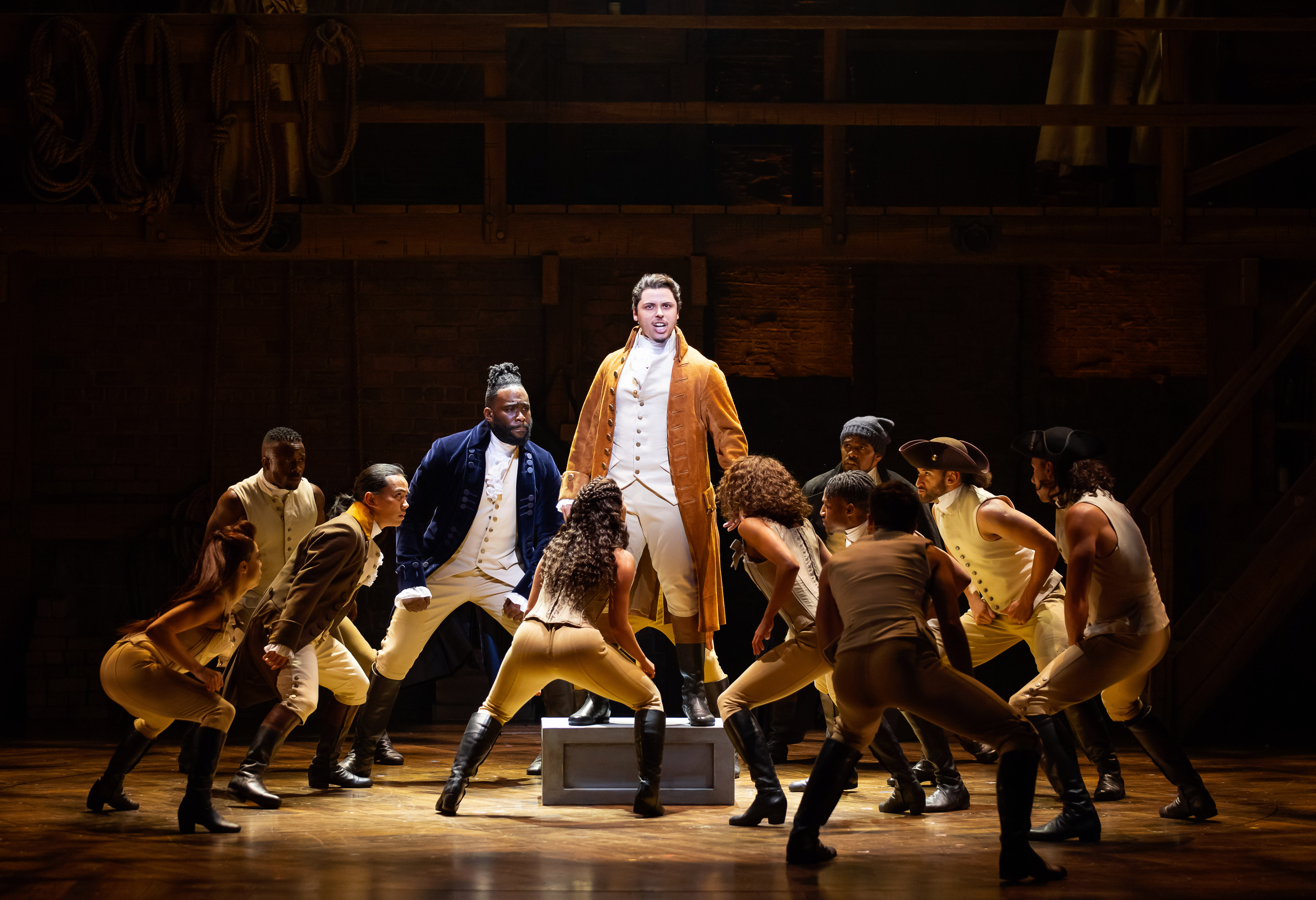 Hamilton best sale cast tour